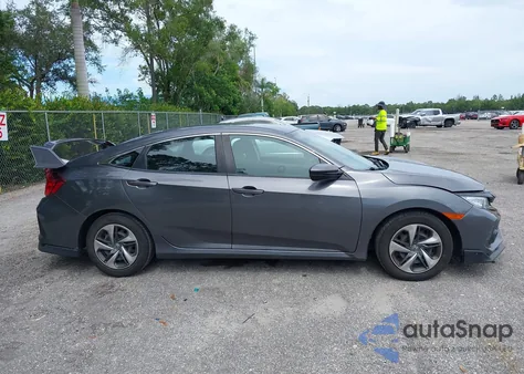 2020 Honda Civic Lx z USA, uszkodzony, nr VIN 2HGFC2F64LH548898